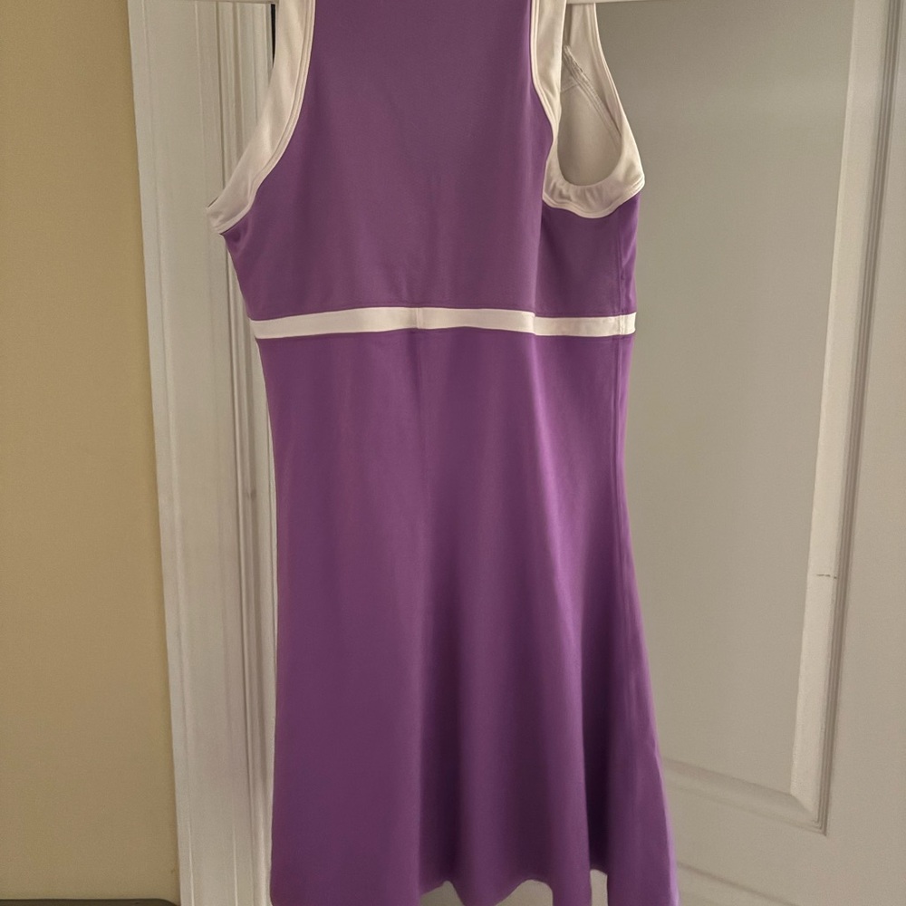 Nike Lavender Sports Dress with White Trim - Picture 2 of 2
